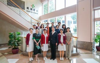 甘肅省護理學會來訪鏡湖