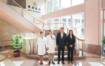 中科健康產業集團股份有限公司總裁馮鵬來訪鏡湖