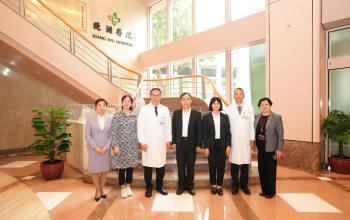 惠州市衛生健康局一行來訪鏡湖