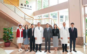 南方醫科大學第八附屬醫院一行來訪鏡湖