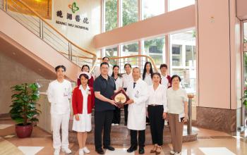 江門市護理學會一行來訪鏡湖醫院